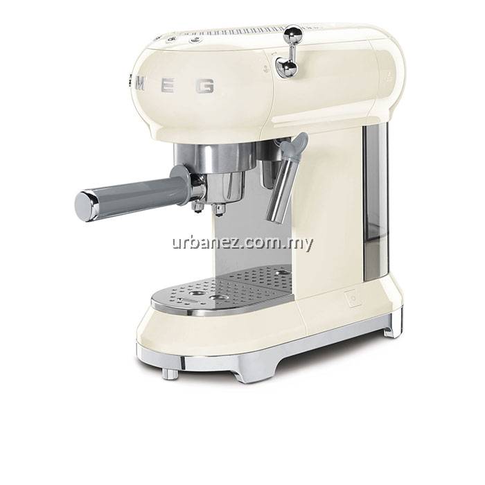 Shop Smeg ECF01CR Espresso Coffee Machine Offer URBANEZ