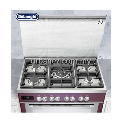 Delonghi PEMR 9563 90cm Professional Range Cooker with Glass Lid